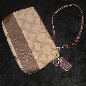 Coach wristlet
